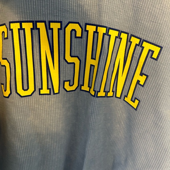 Royce Brand Sunshine Oversized Printed Cord Sweatshirt - Picture 5 of 5